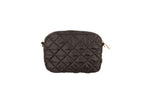 SueEllen Quilted Small Crossbody Bag with Gold Cha