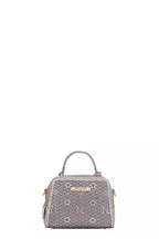 Nicole Lee USA Vegan Geometric Pattern Structured Handbag