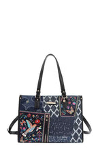 Nicole Lee USA Bosque de Amor Denim Tote Bag