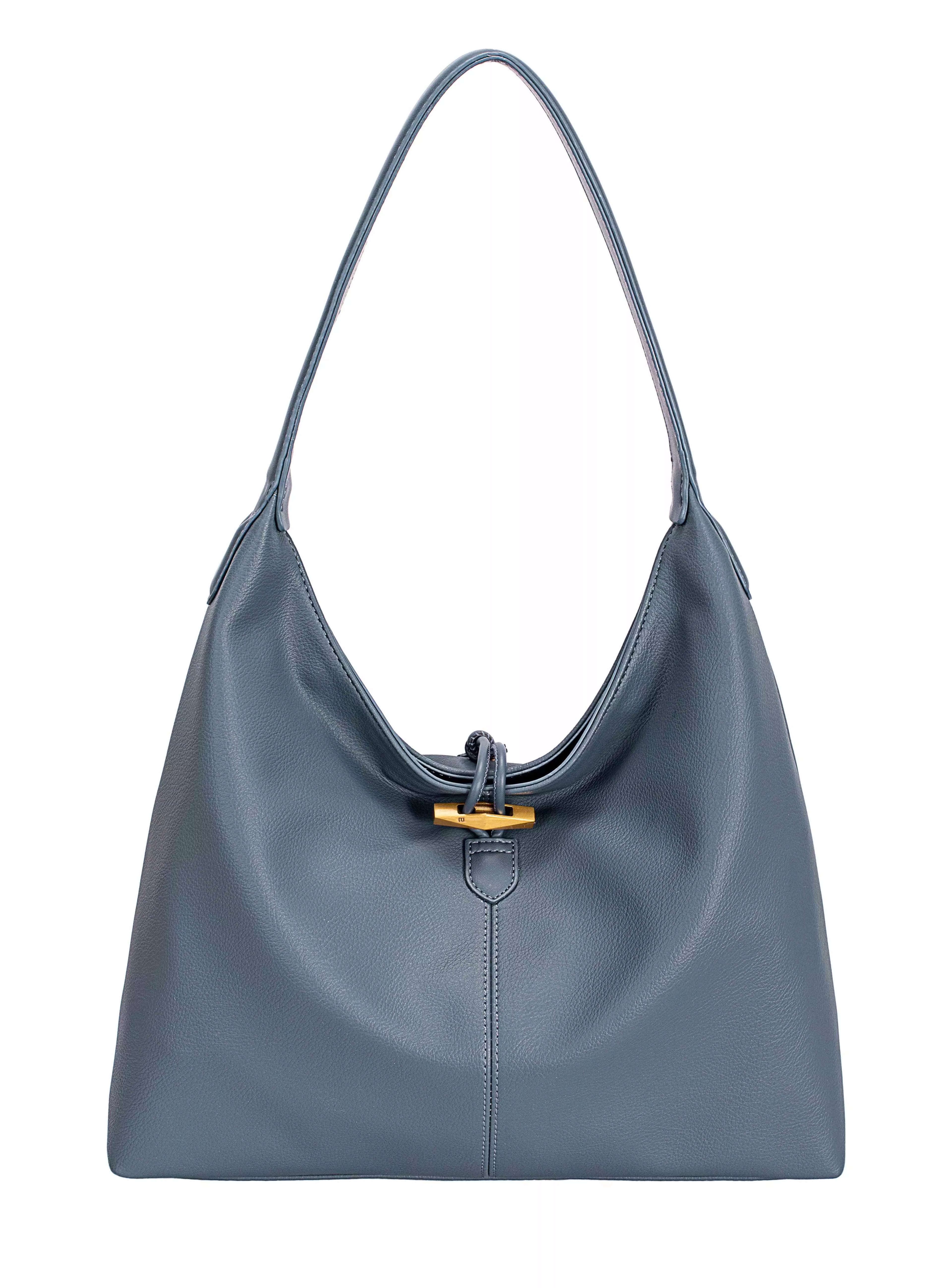 David Jones Classic Leather Shoulder Bag