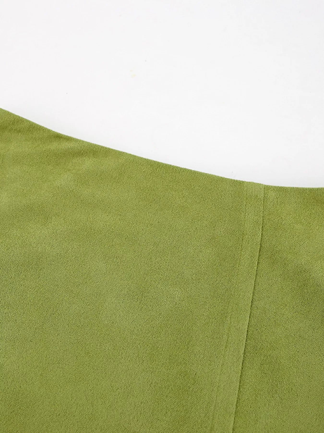 Solid Color Midi Skirt