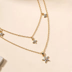 Double Layered Pendant Necklace