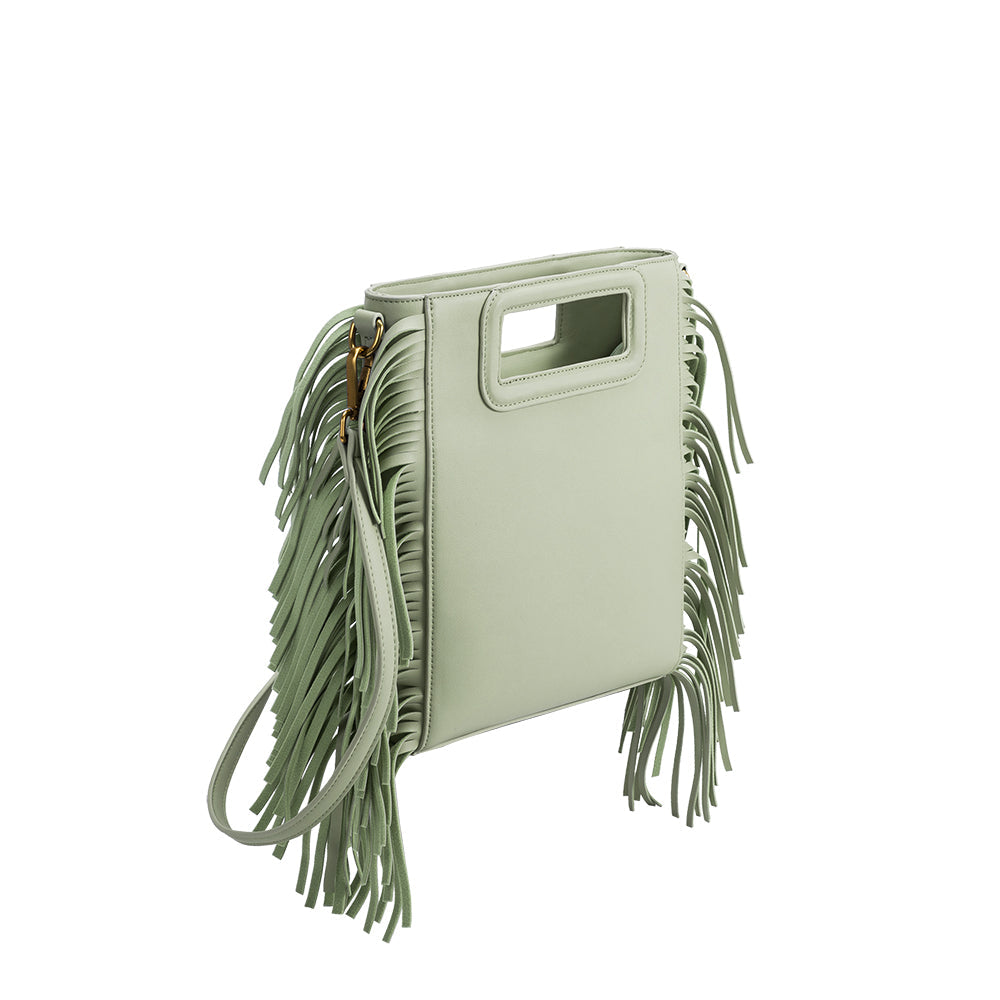 Jamie Mint Recycled Vegan Crossbody Bag