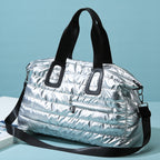 Quilted Nylon Oversize Travel Bag