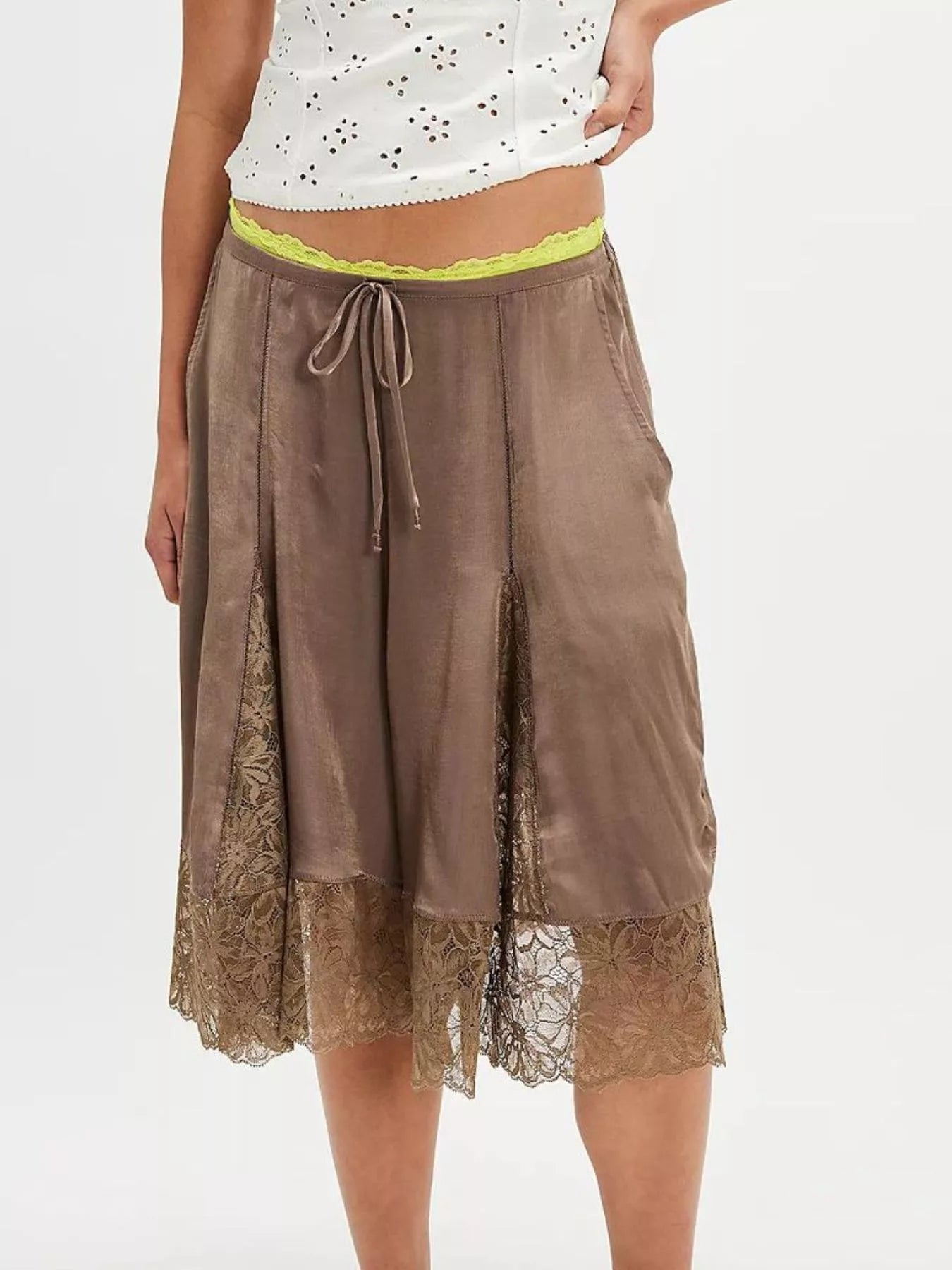 Lace Detail Shorts
