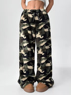 Drawstring Wide Leg Pants