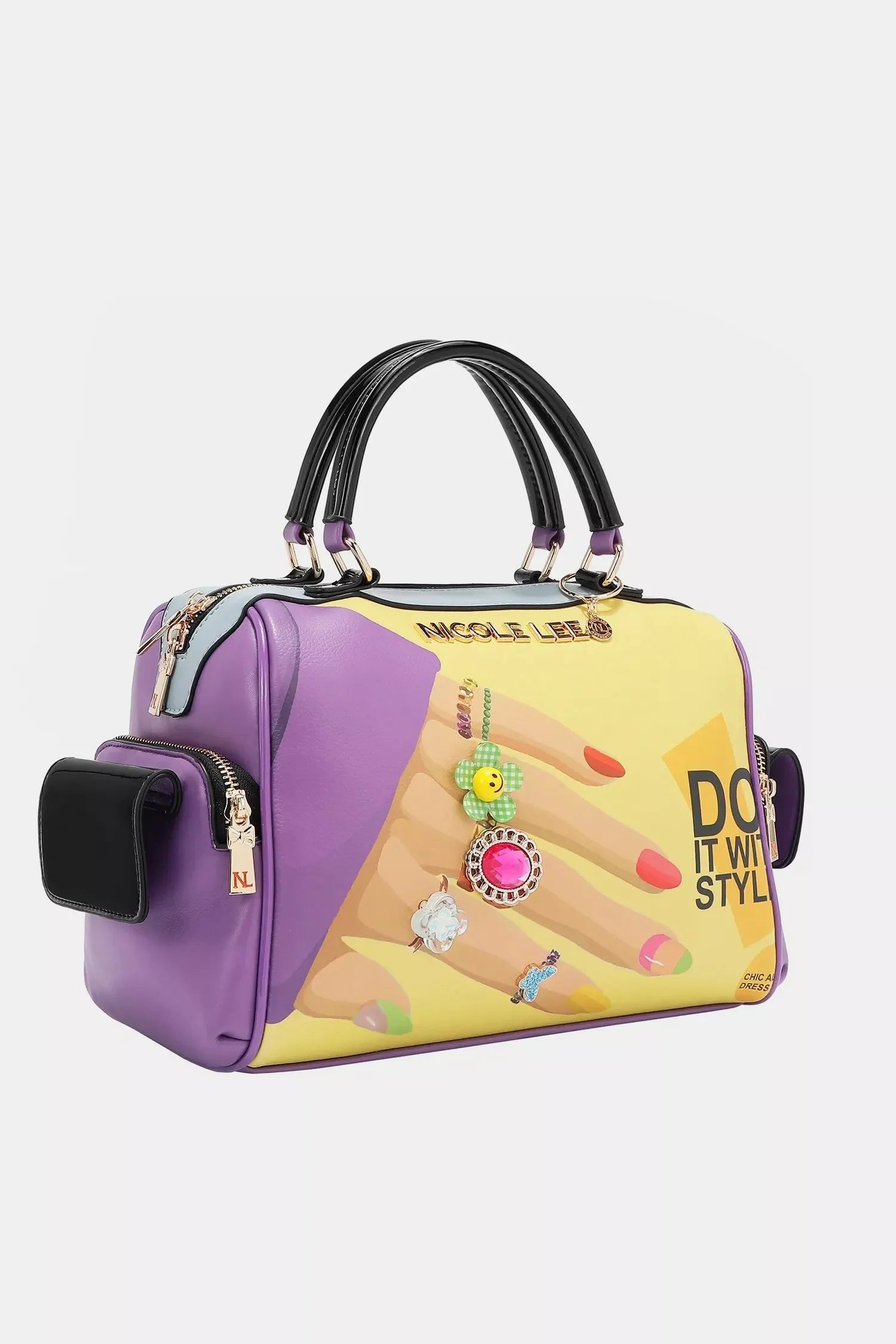 Nicole Lee USA Nail Polish Handbag