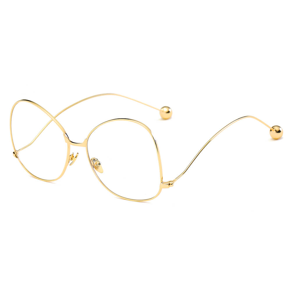 EUGENE | Women's Trendy Oversized Pantone Lens Sunglasses