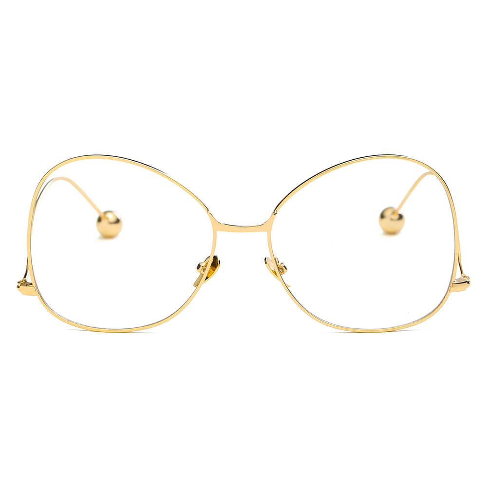 EUGENE | Women's Trendy Oversized Pantone Lens Sunglasses