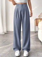 Wide Leg Pleated Pants