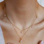 Double Layered Pendant Necklace