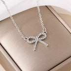Bowknot Pendant Necklace