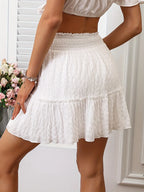Frill Tiered Mini Skirt