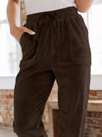 Relaxed Fit Corduroy Pants