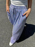 Striped Wide Leg Pants
