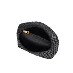 Sylvie Black Recycled Vegan Top Handle Bag