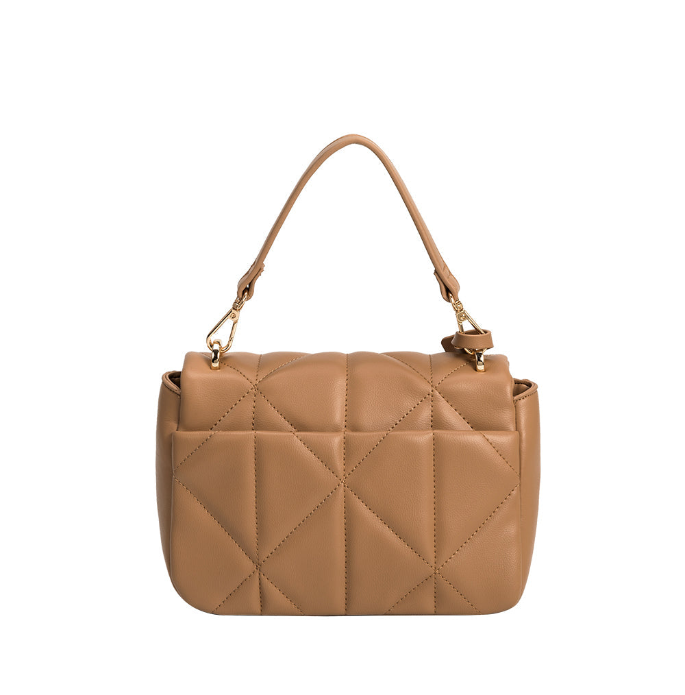 Taylor Camel Recycled Vegan Tote Bag