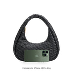 Lorelai Green Recycled Vegan Shoulder Bag