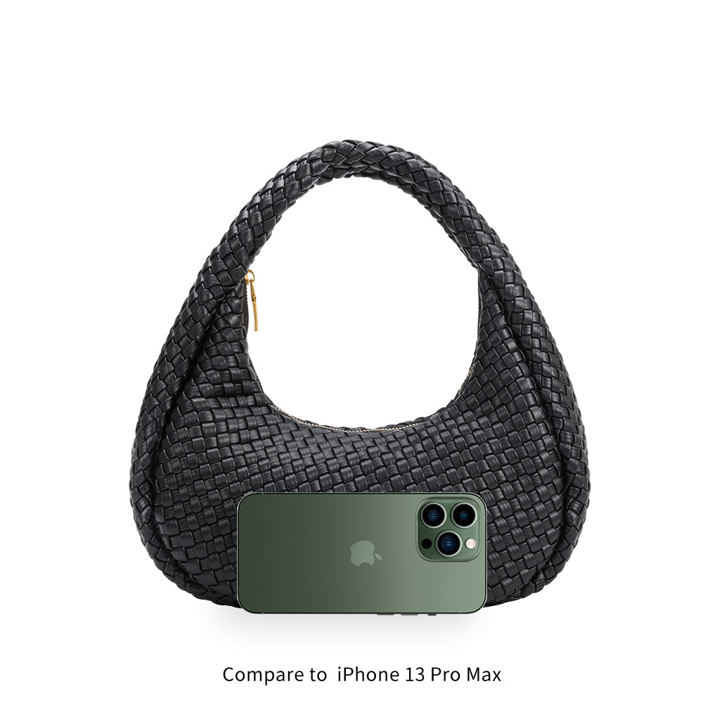 Lorelai Green Recycled Vegan Shoulder Bag