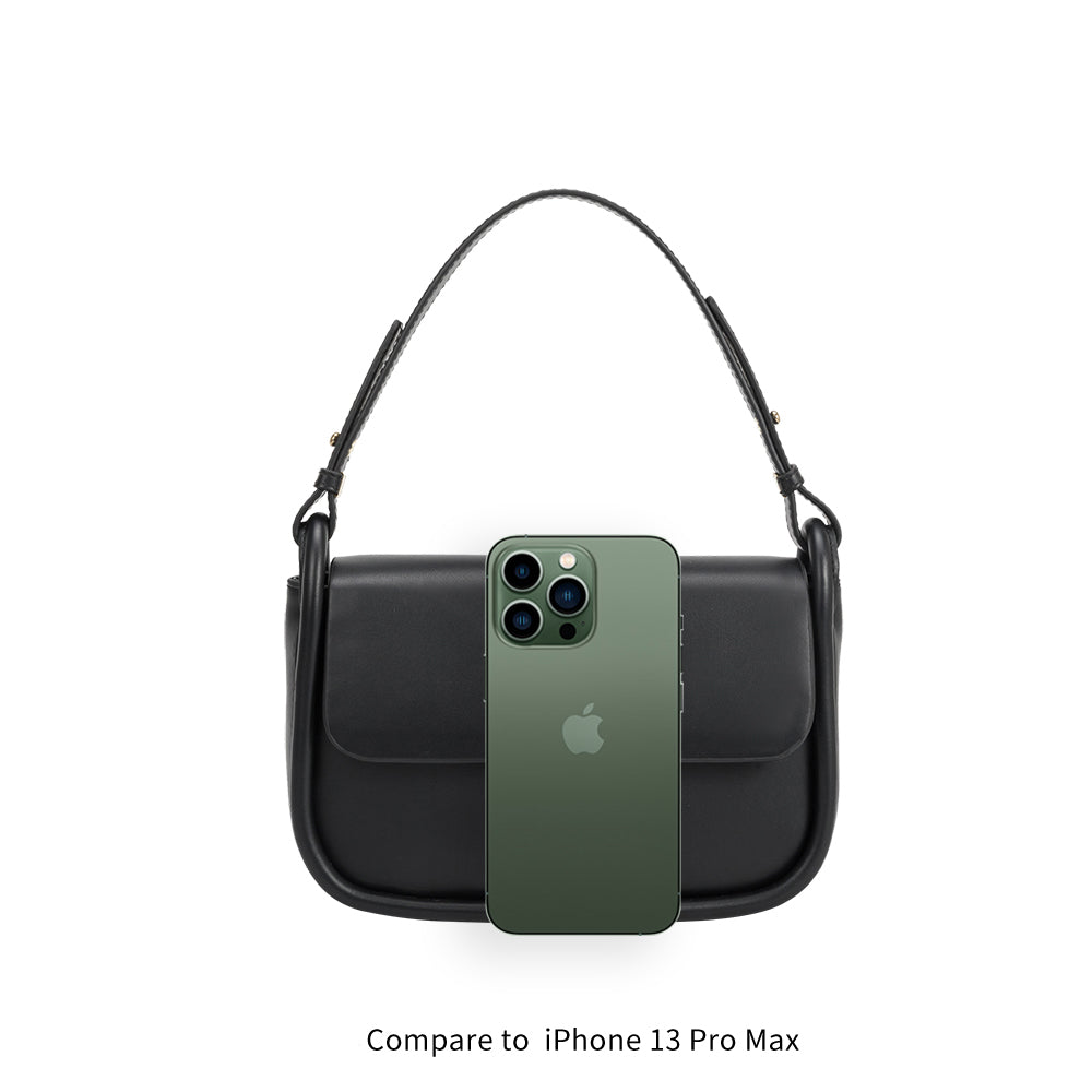 Ally Saddle Recycled Vegan Crossbody Bag
