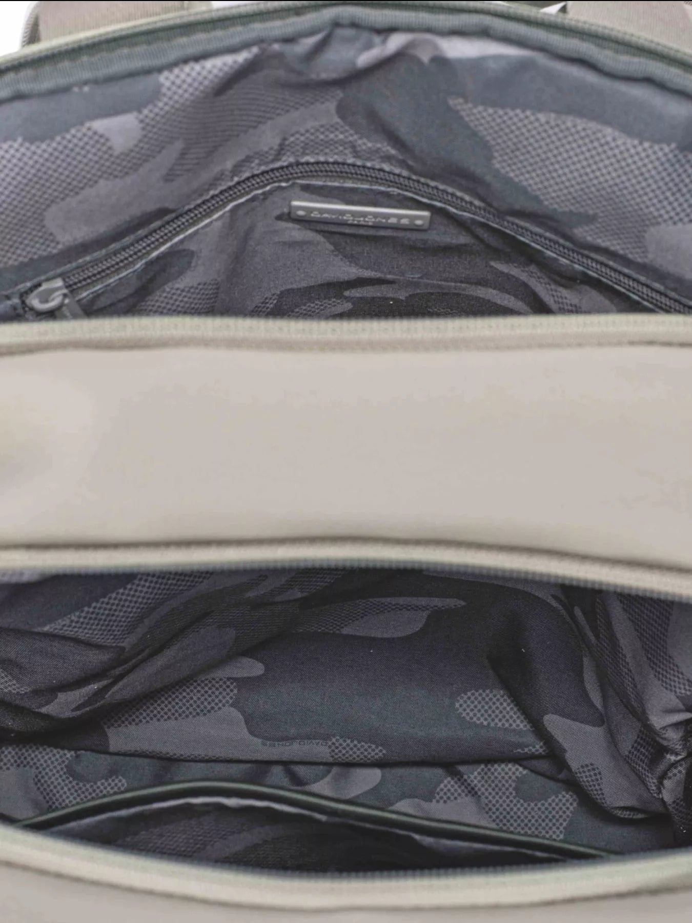 David Jones Canvas Backpack Bag with Dual Handle