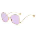 EUGENE | Women's Trendy Oversized Pantone Lens Sunglasses