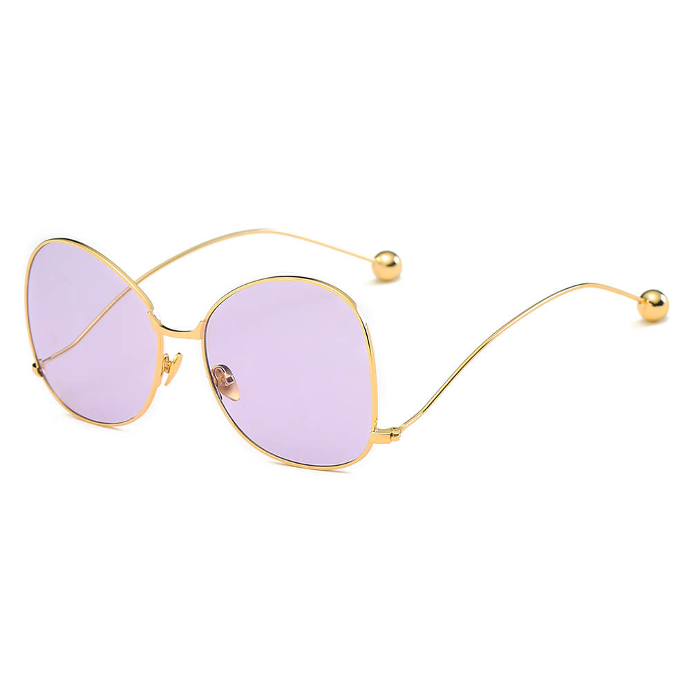 EUGENE | Women's Trendy Oversized Pantone Lens Sunglasses
