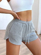 Drawstring Shorts with Pockets