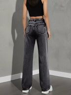 High Waist Wide Leg Jeans