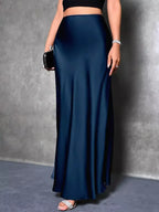 Satin Maxi Skirt