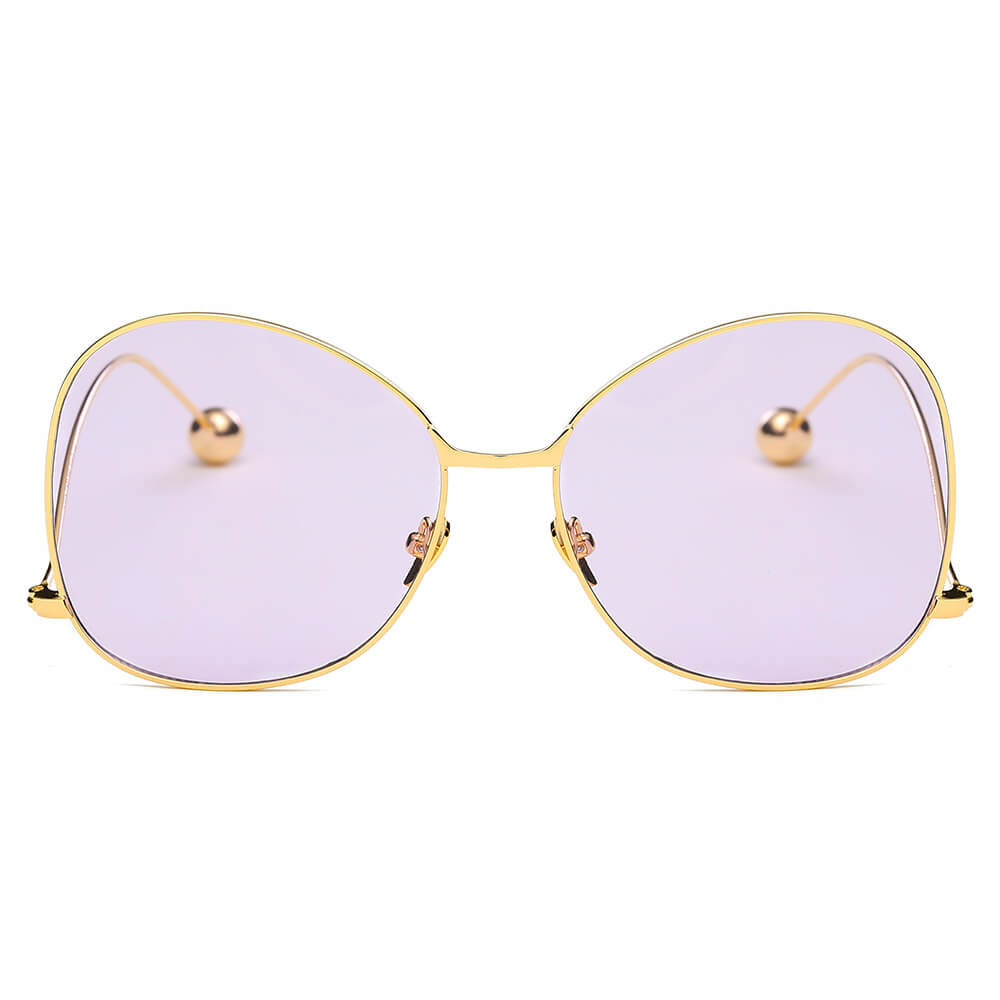 EUGENE | Women's Trendy Oversized Pantone Lens Sunglasses