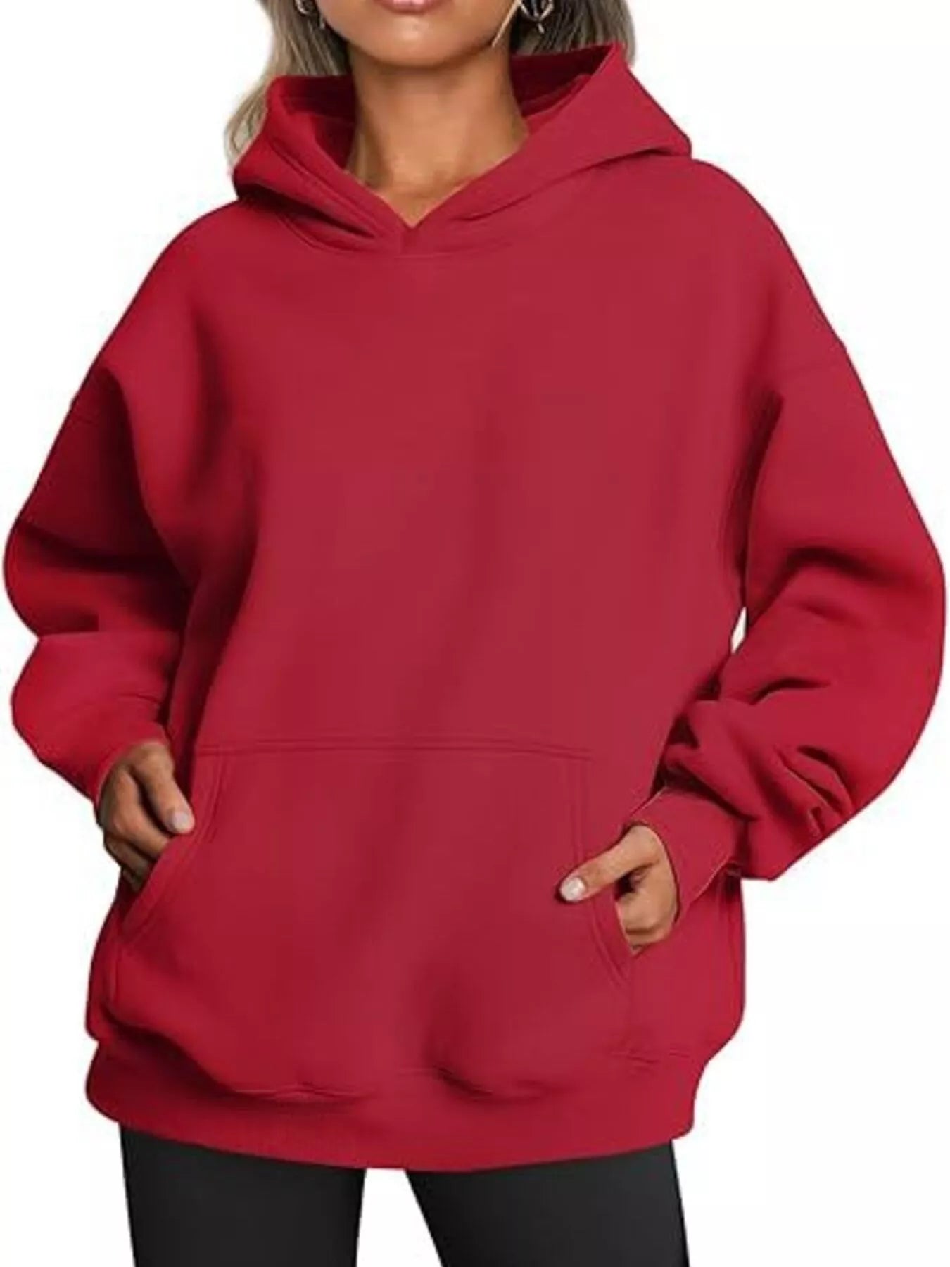 Kangaroo Pocket Long Sleeve Hoodie
