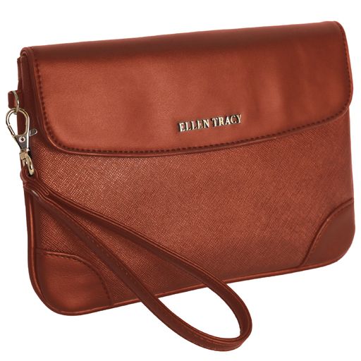 Ellen Tracey Clutch with Detachable Wristlet