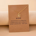 Gold Shamrock Dainty Necklace