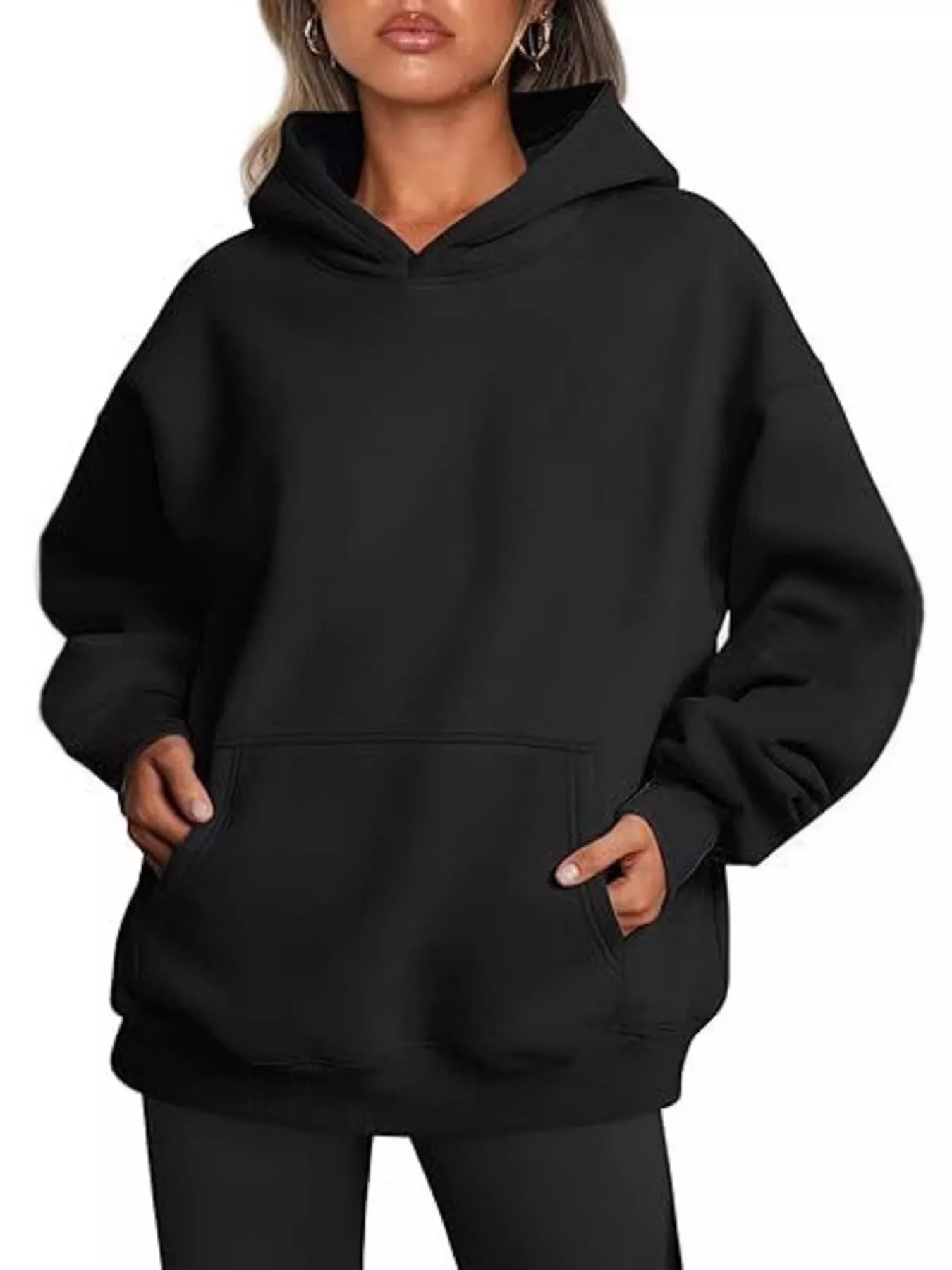 Kangaroo Pocket Long Sleeve Hoodie