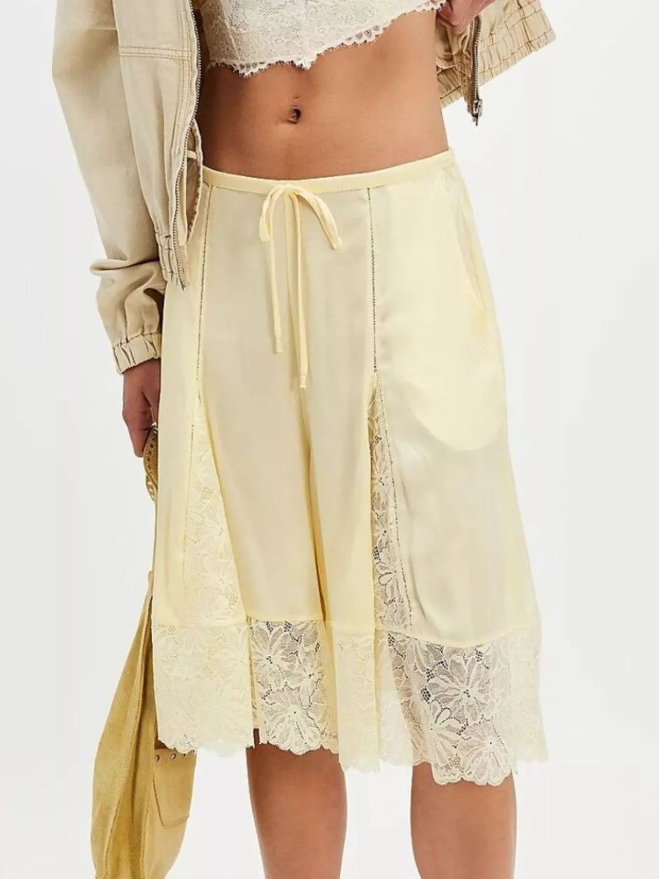 Lace Detail Shorts