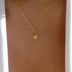 Sunburst Pendant Necklace
