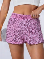 Sequin Embellished Shorts