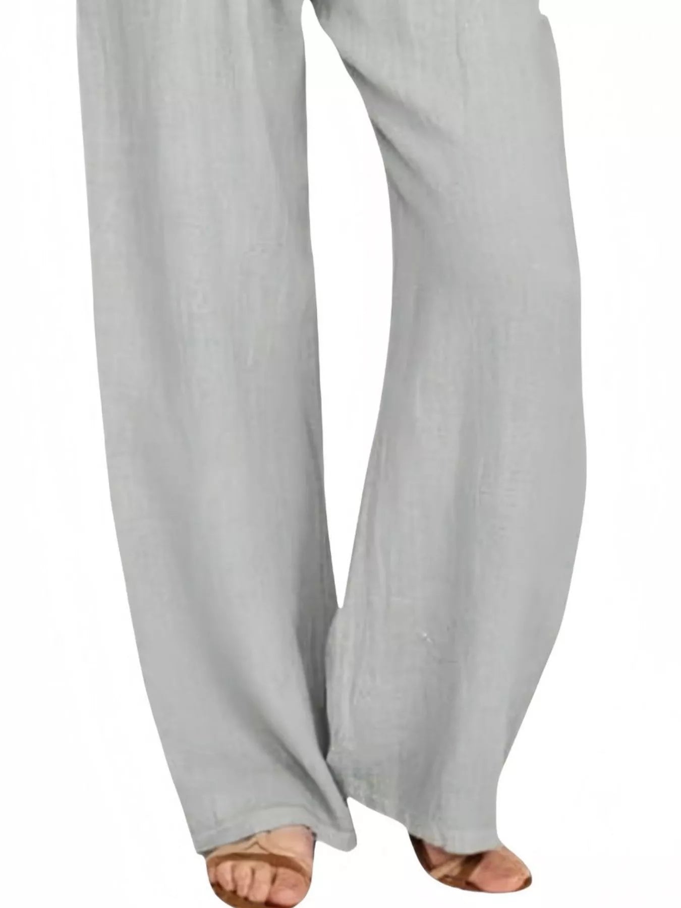 Full Size Casual Wide Leg Pants Plus Size