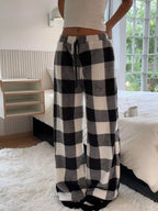 Drawstring Wide Leg Pants