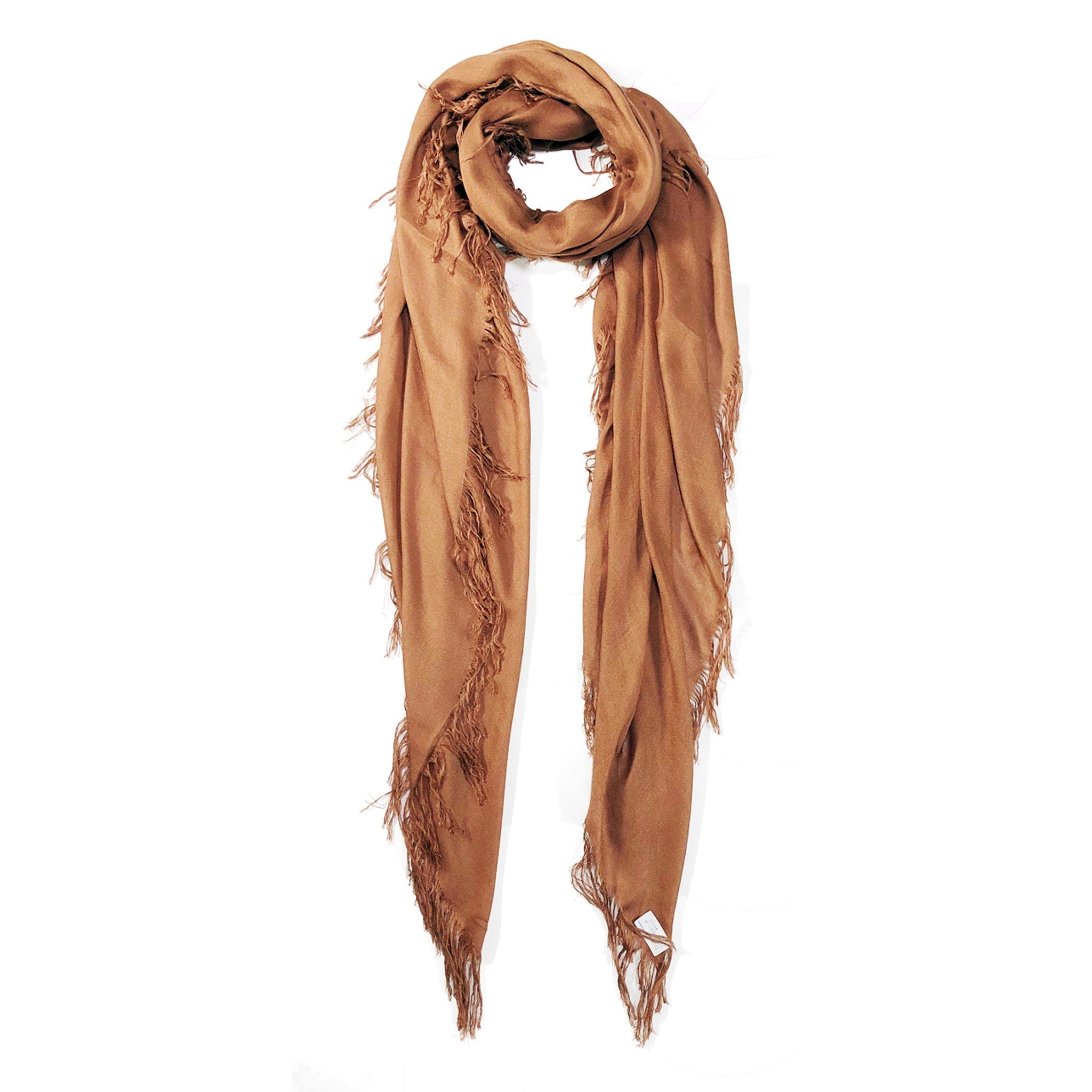 Cashmere Tissue Solid Scarf