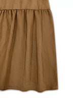 V-Neck Long Sleeve Ruffle Hem Dress