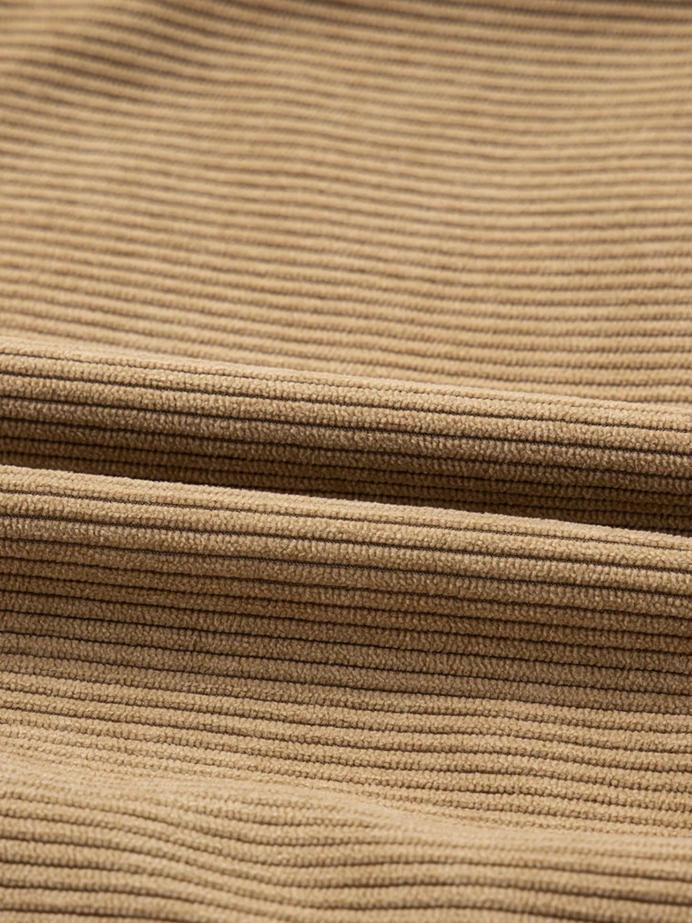Corduroy Buttoned Front Mini Skirt
