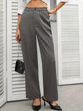 High Waist Wide Leg Pants