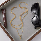 Three Layered Pendant Necklace