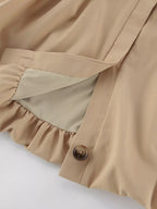 Puff Sleeve Cropped Jacket