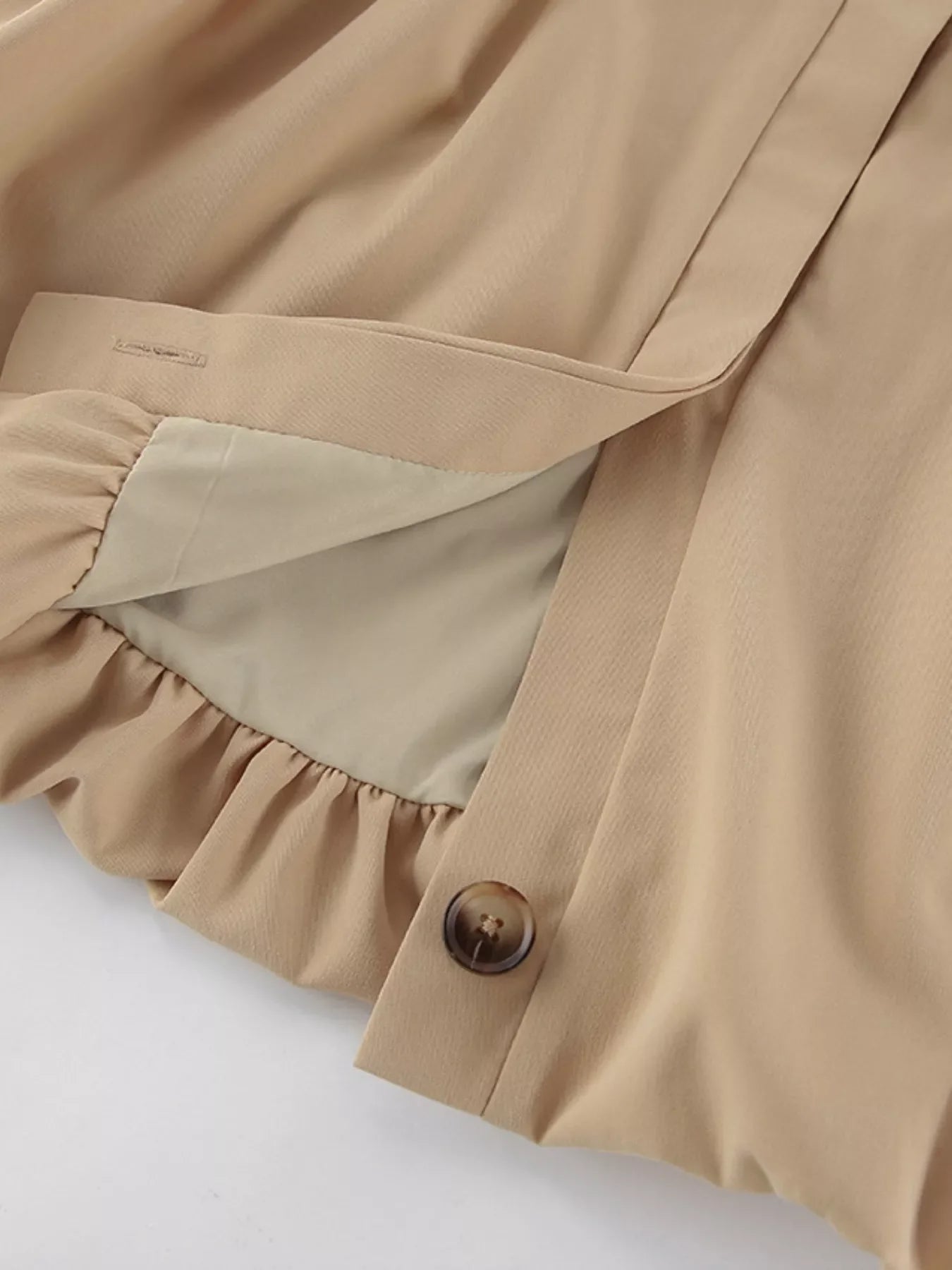 Puff Sleeve Cropped Jacket