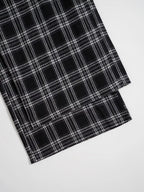Relaxed Fit Plaid Pants