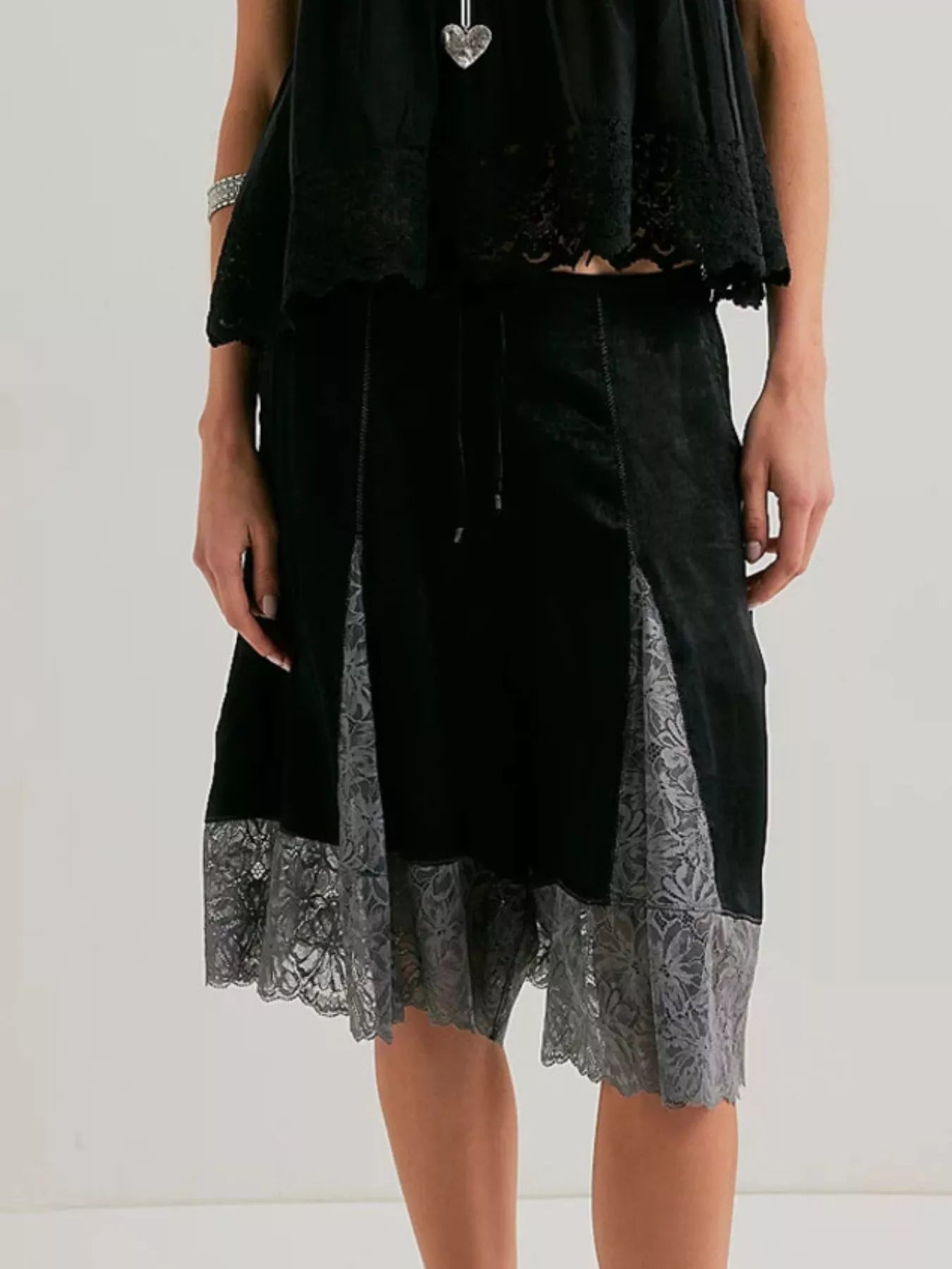 Lace Detail Shorts