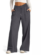 Wide Leg Drawstring Pants